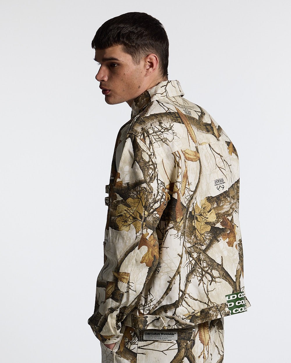 CHAQUETA WORK ZIP REALTREE BLANCO