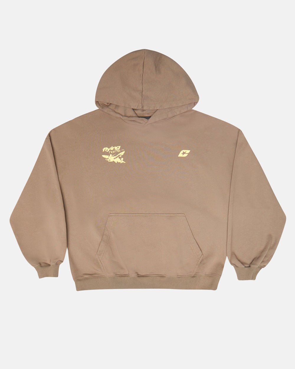 HOODIE FLYING HOME COLOR CASTAÑA