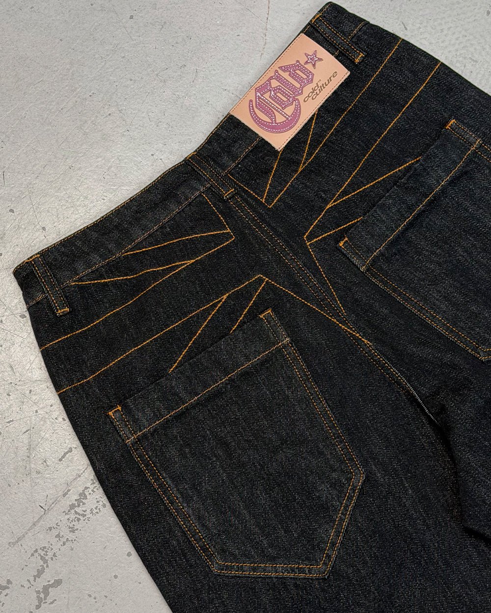 PANTALONES TOP BOY NEGRO DENIM