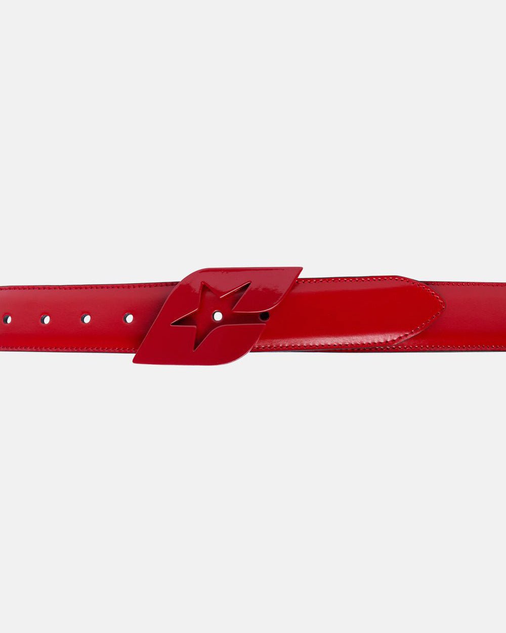 C STAR CINTURÓN DE CUERO ROJO