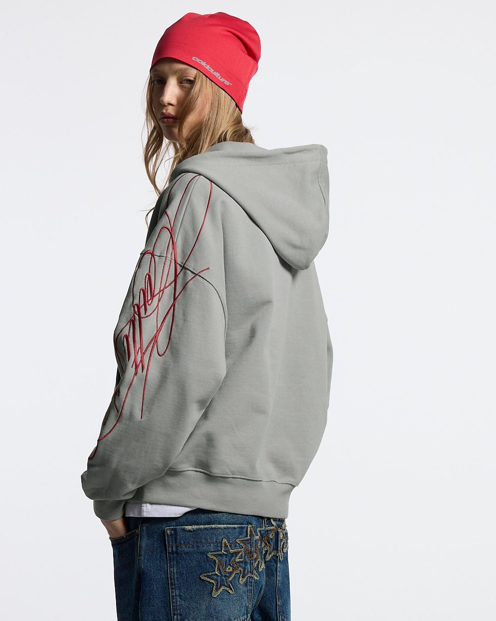 NUEVO CHANDAL CON CREMALLERA GRIS Y ROJO NUEVO CHANDAL CON CREMALLERA GRIS Y ROJO