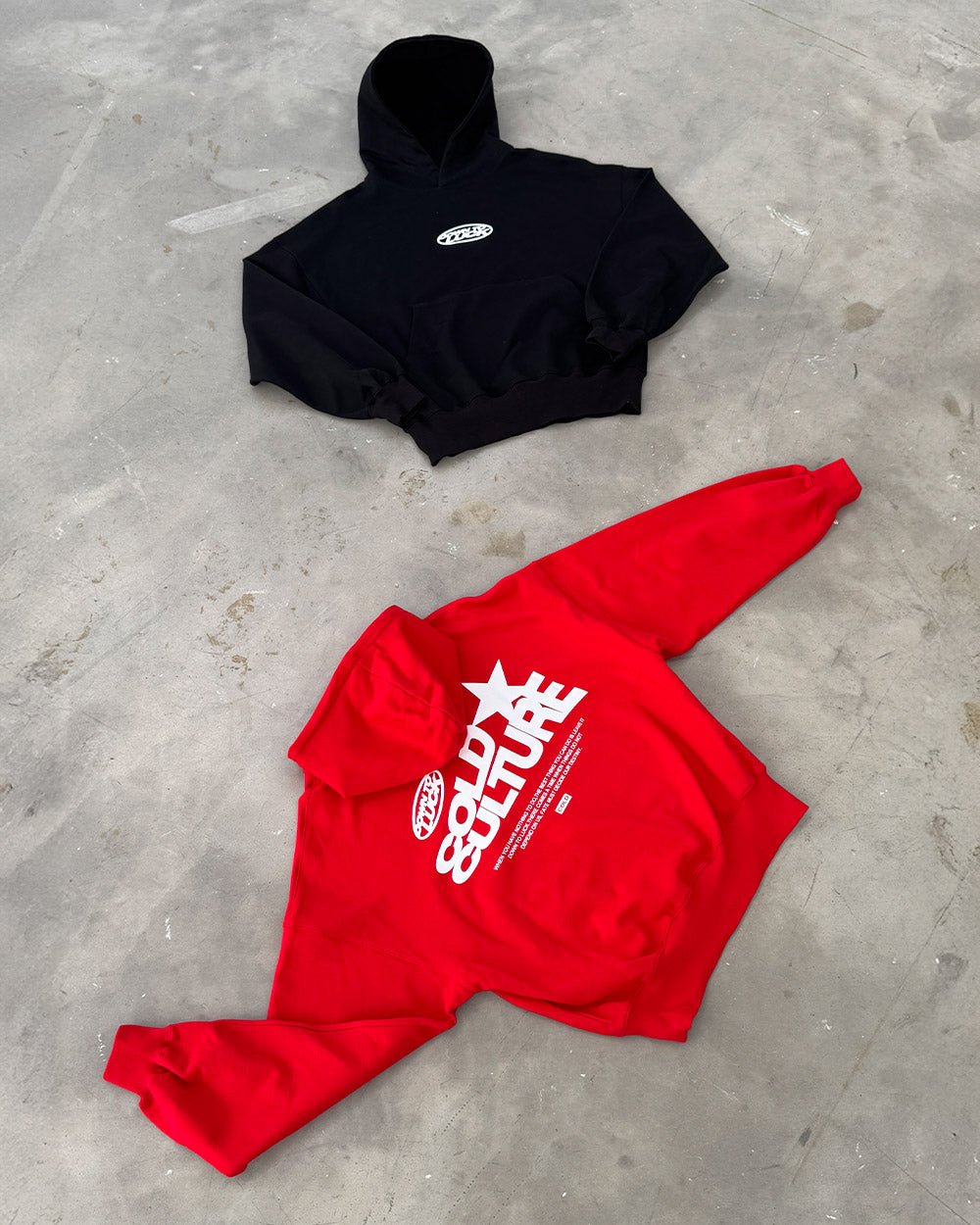 HOODIE DOWN TO LUCK ROJO