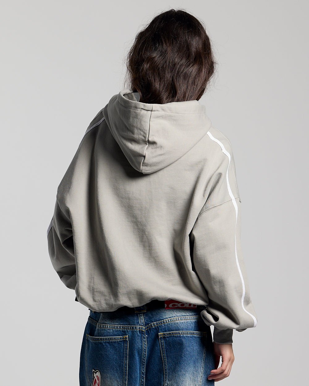 HIT THE TARGET HOODIE GRIS