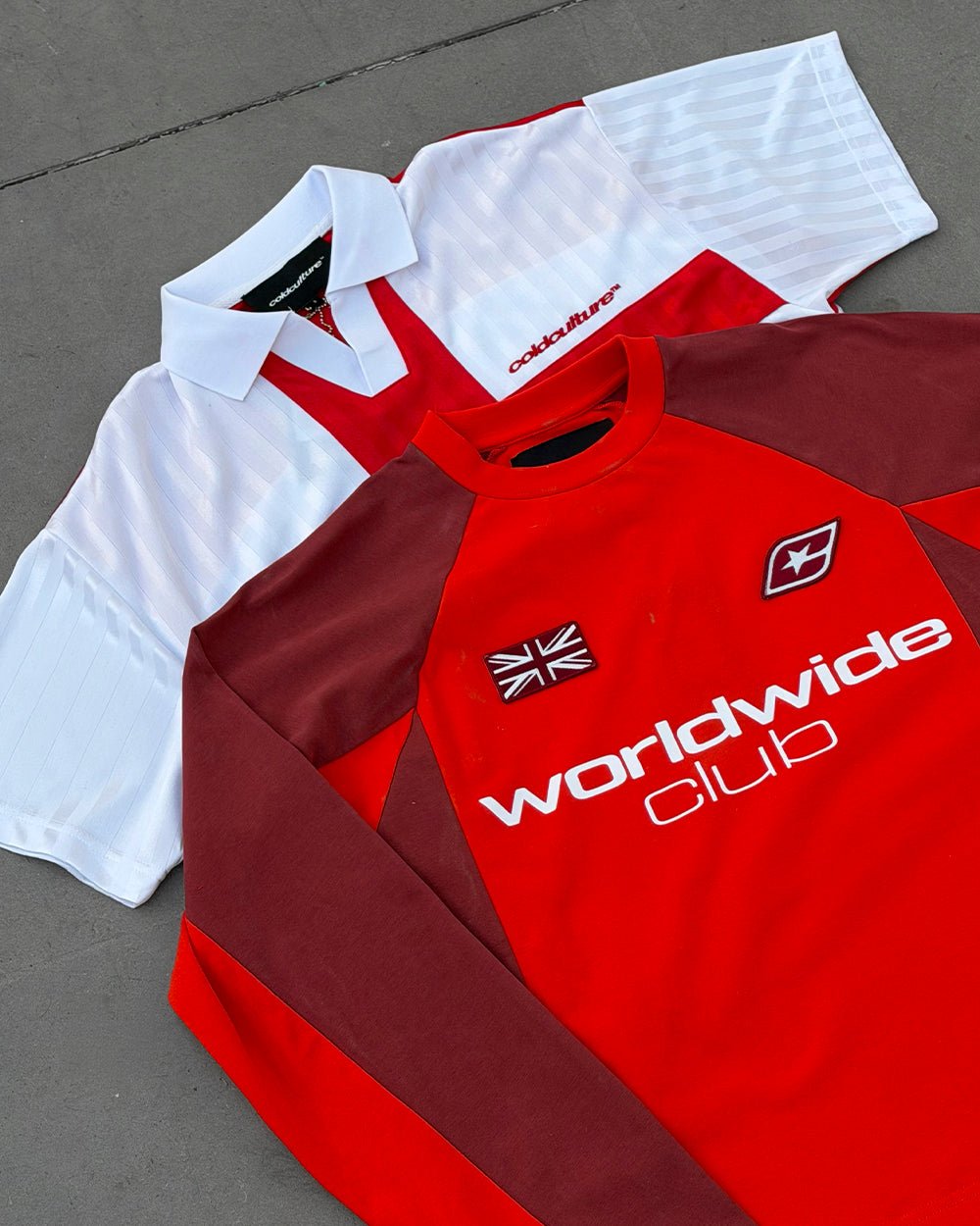 CAMISA LARGA ROJA UNION