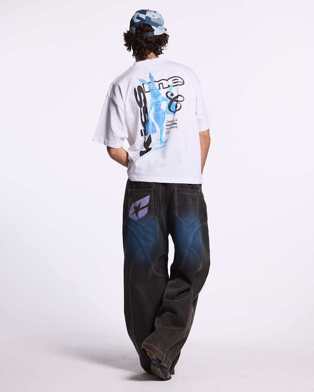 CAMISETA BLANCA KISS THE BUNNY