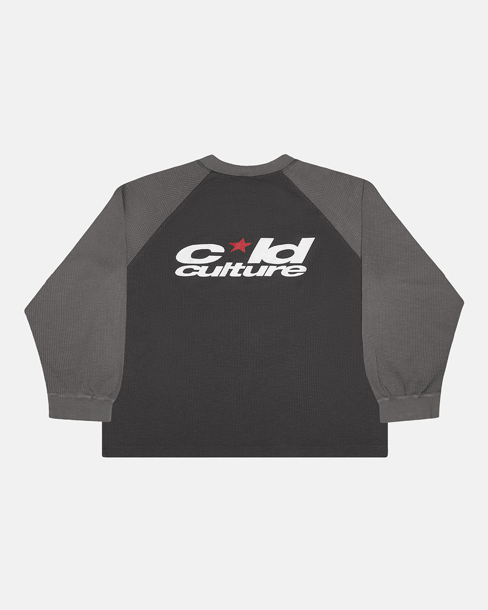 CAMISETA TÉRMICA BICOLOR RANGLAN NEGRO