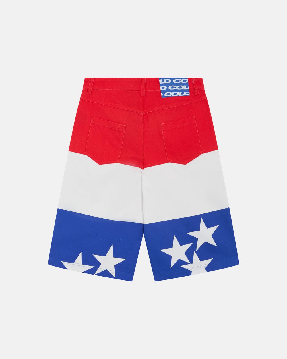 PANTALONES CORTOS STARS ROJO BLANCO Y AZUL