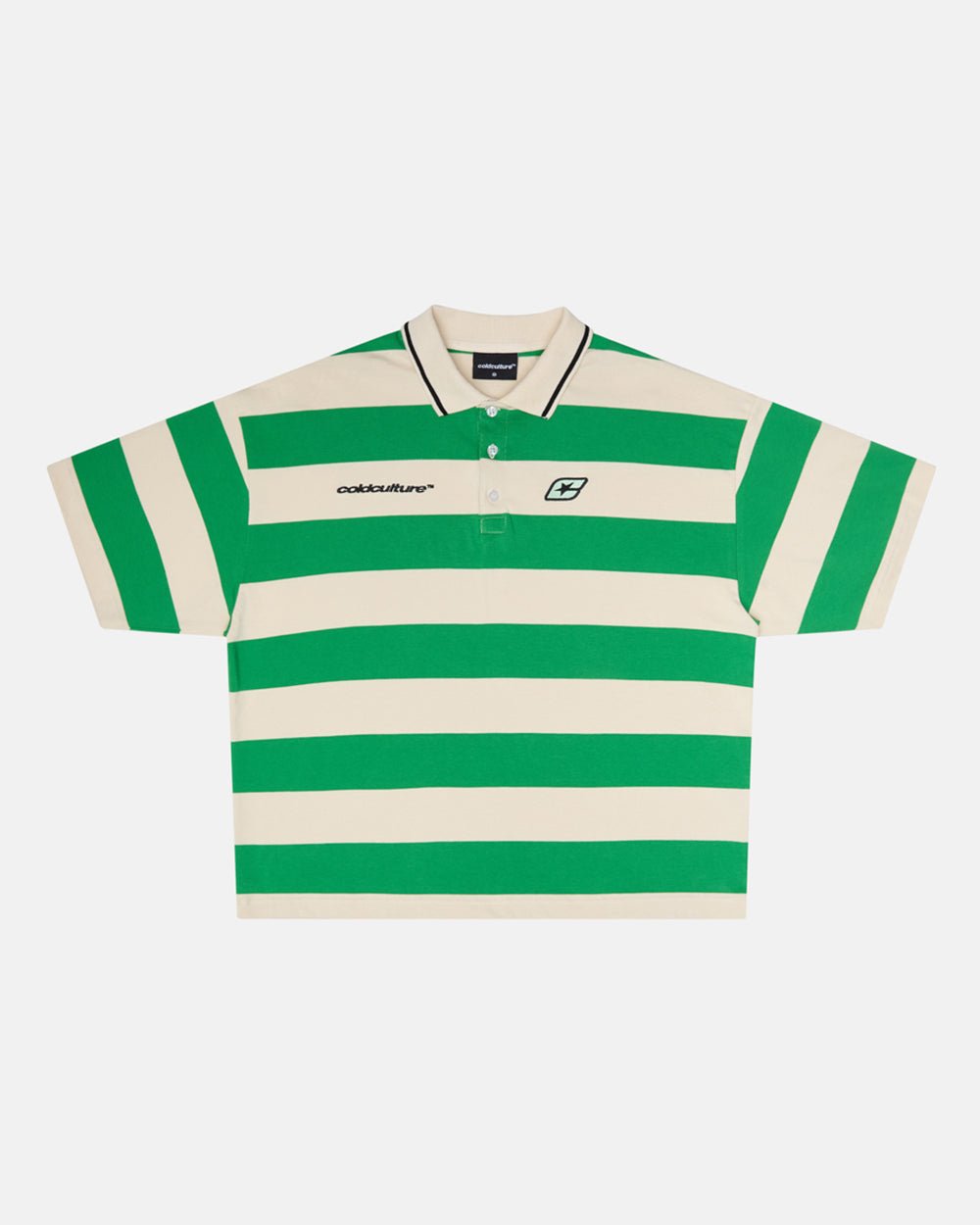 CAMISETA POLO DE BANDAS GRANDES ARCADIAN GREEN