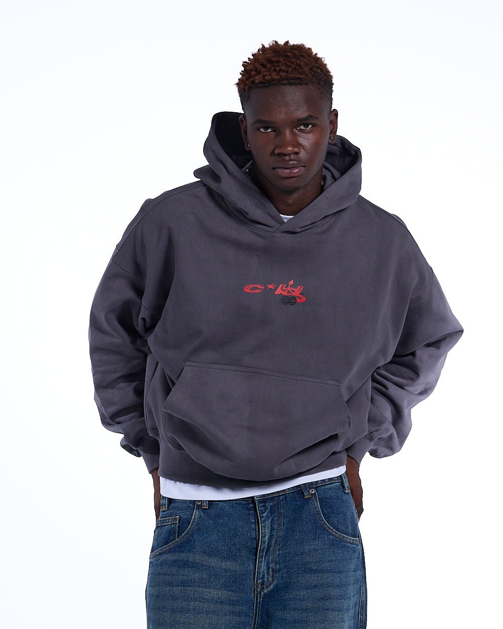 DEMON HOODIE GRIS