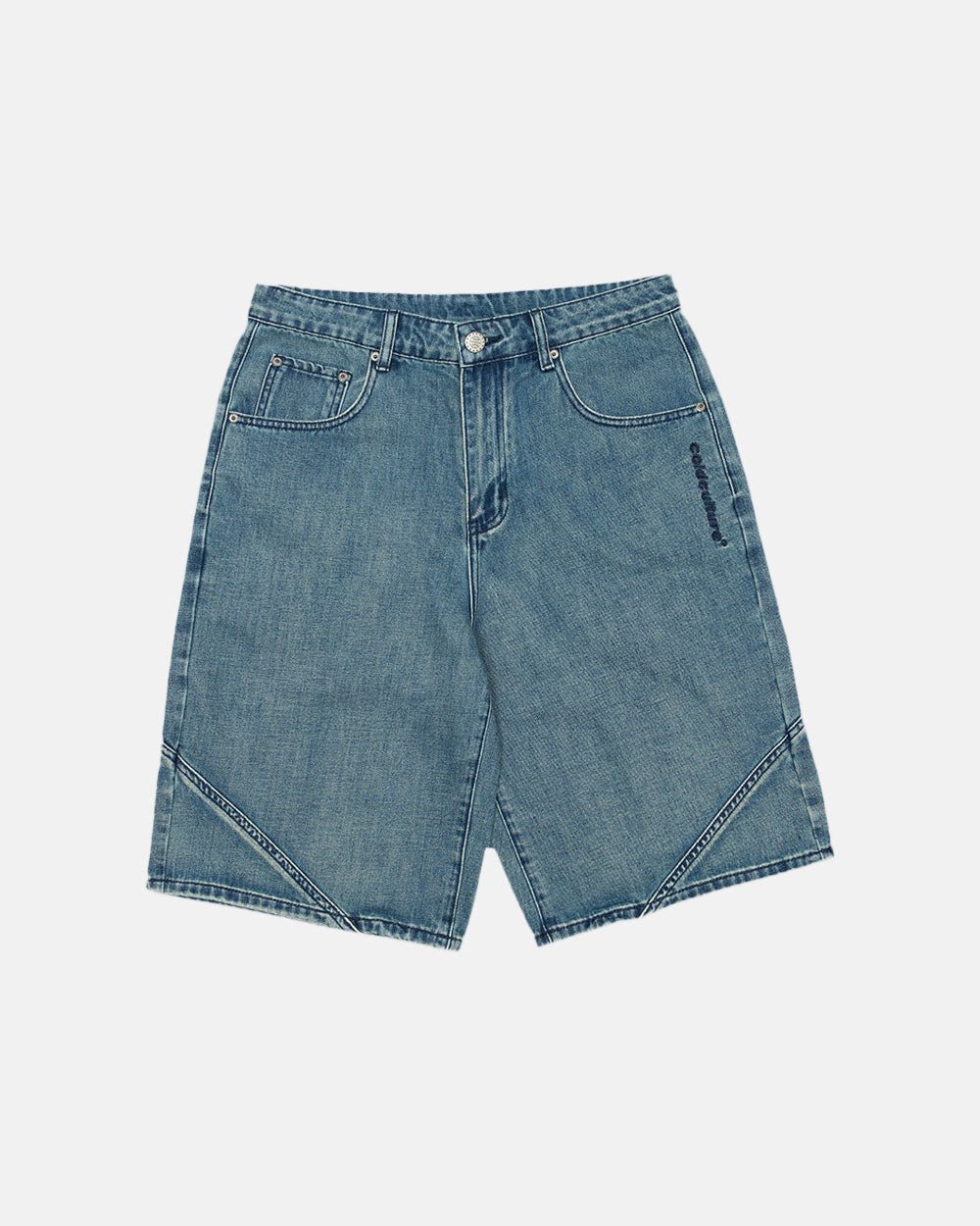 PANTALONES CORTOS ASSEMBLY V2 DENIM AZUL ACIDO