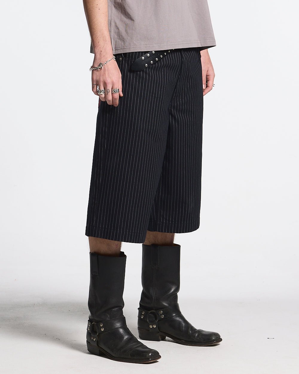 JORTS DE FADE CON BANDAS NEGRO