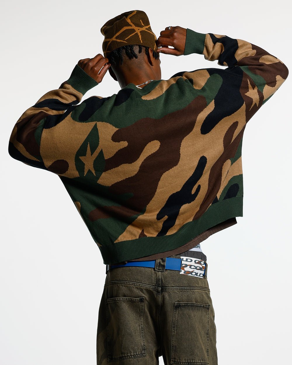 MILITAR TEJIDO CAMUFLAJE VERDE