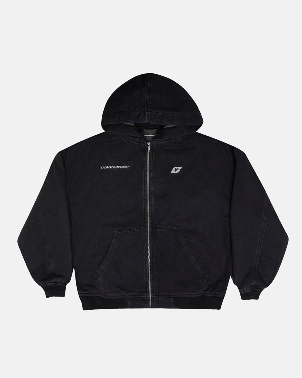CHAQUETA HARPER DENIM NEGRO DESGASTADO