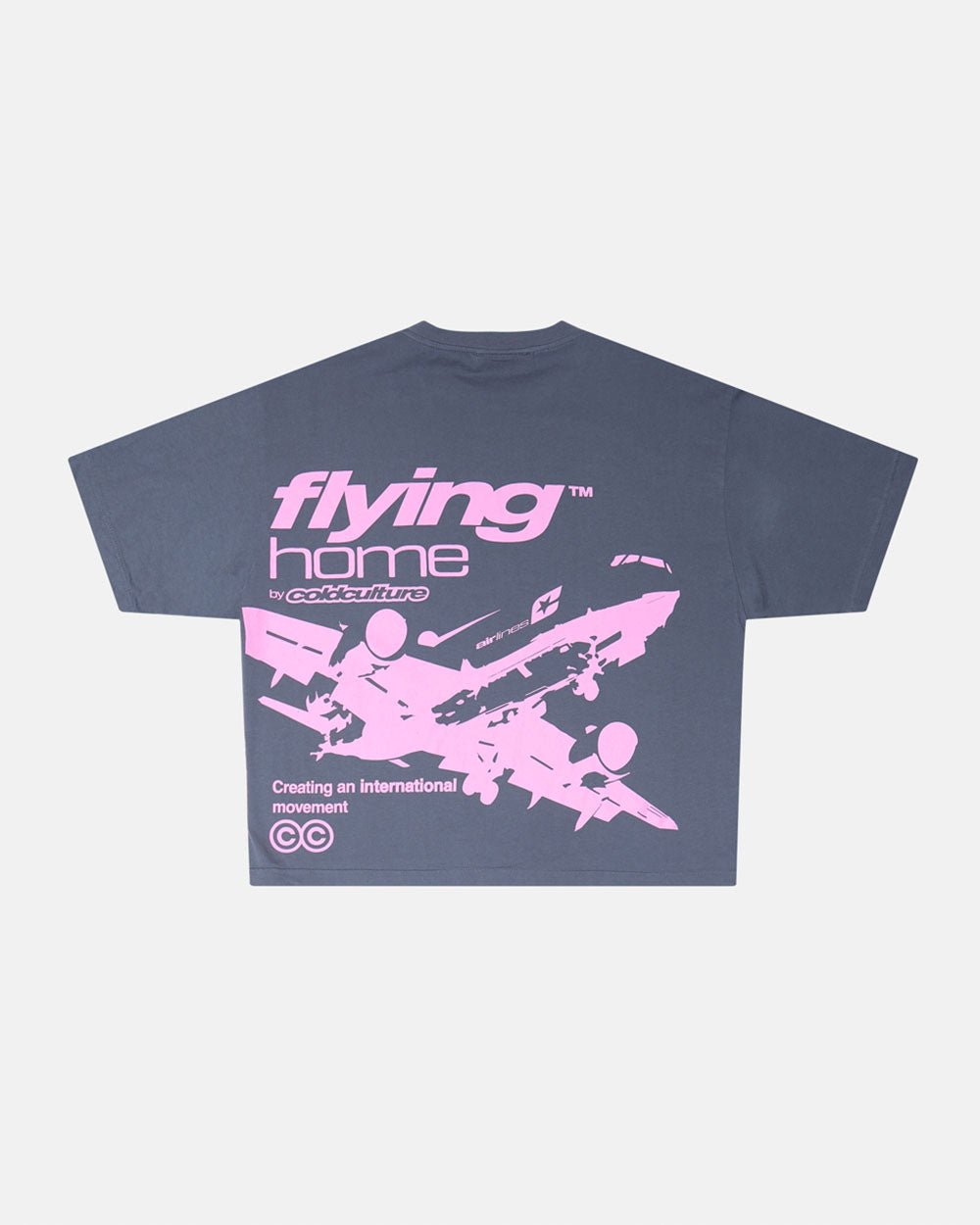 CAMISETA FLYING HOME INDIA INK