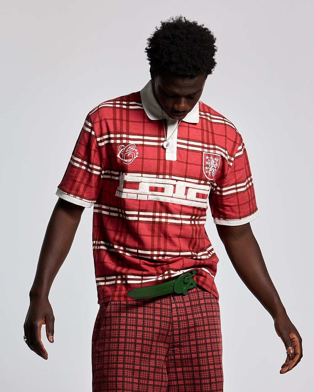 CAMISA DE POLO CRIMSON PLAID