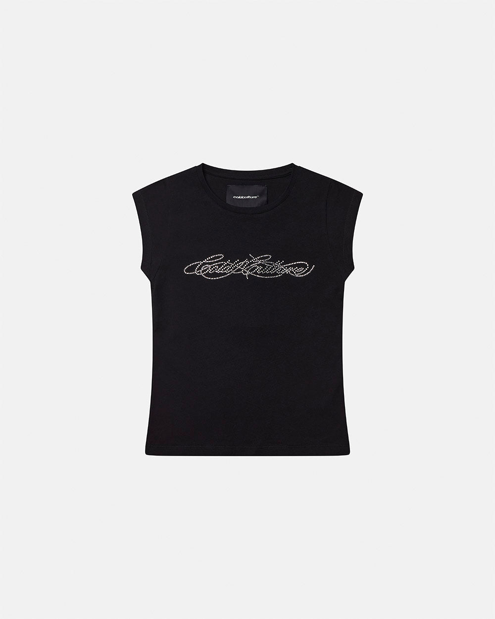 BLING BABY TEE NEGRO