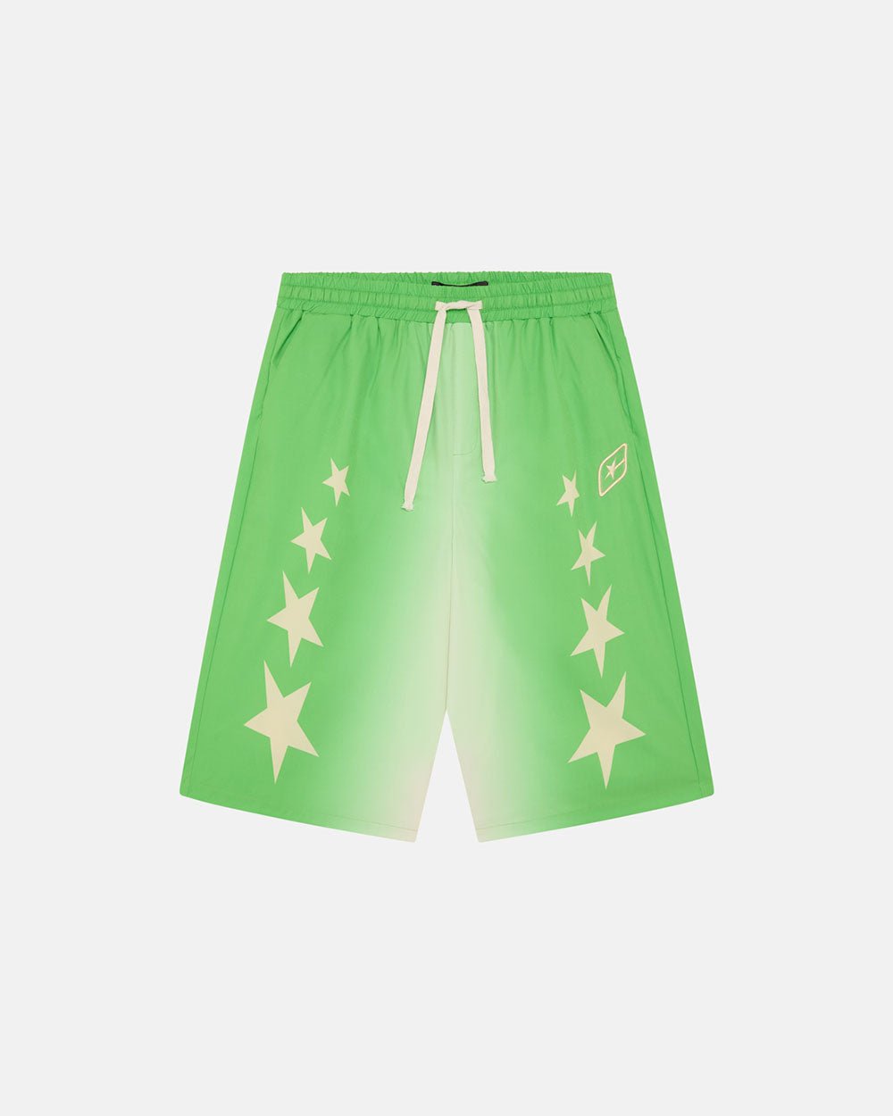 BAÑADORES ANCHOS DE ESTRELLAS VERDE