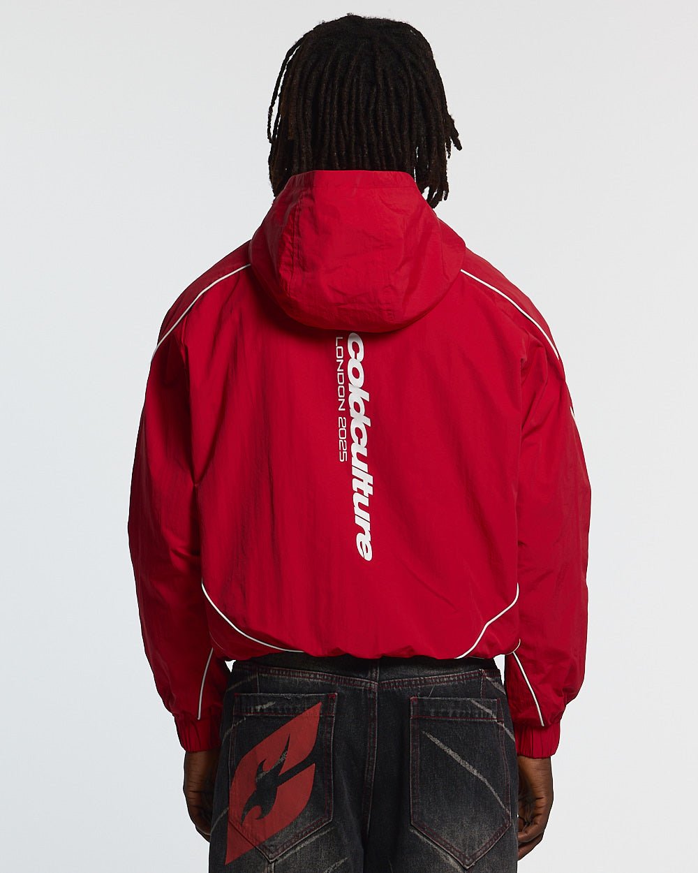 CONJUNTO DE CHAQUETA LONDON ROJO