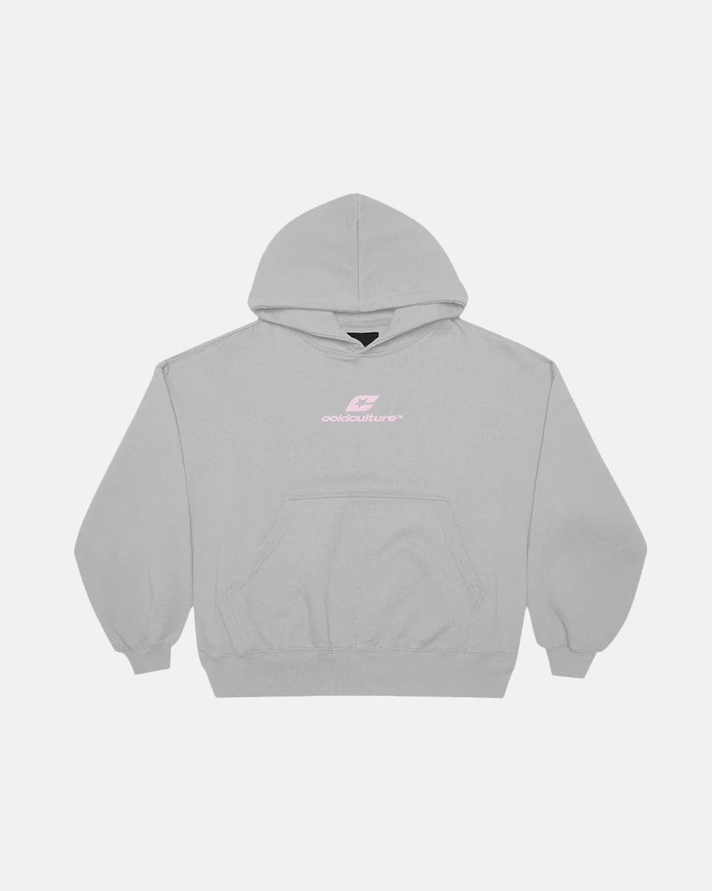 SUDADERA CURVADA GRIS
