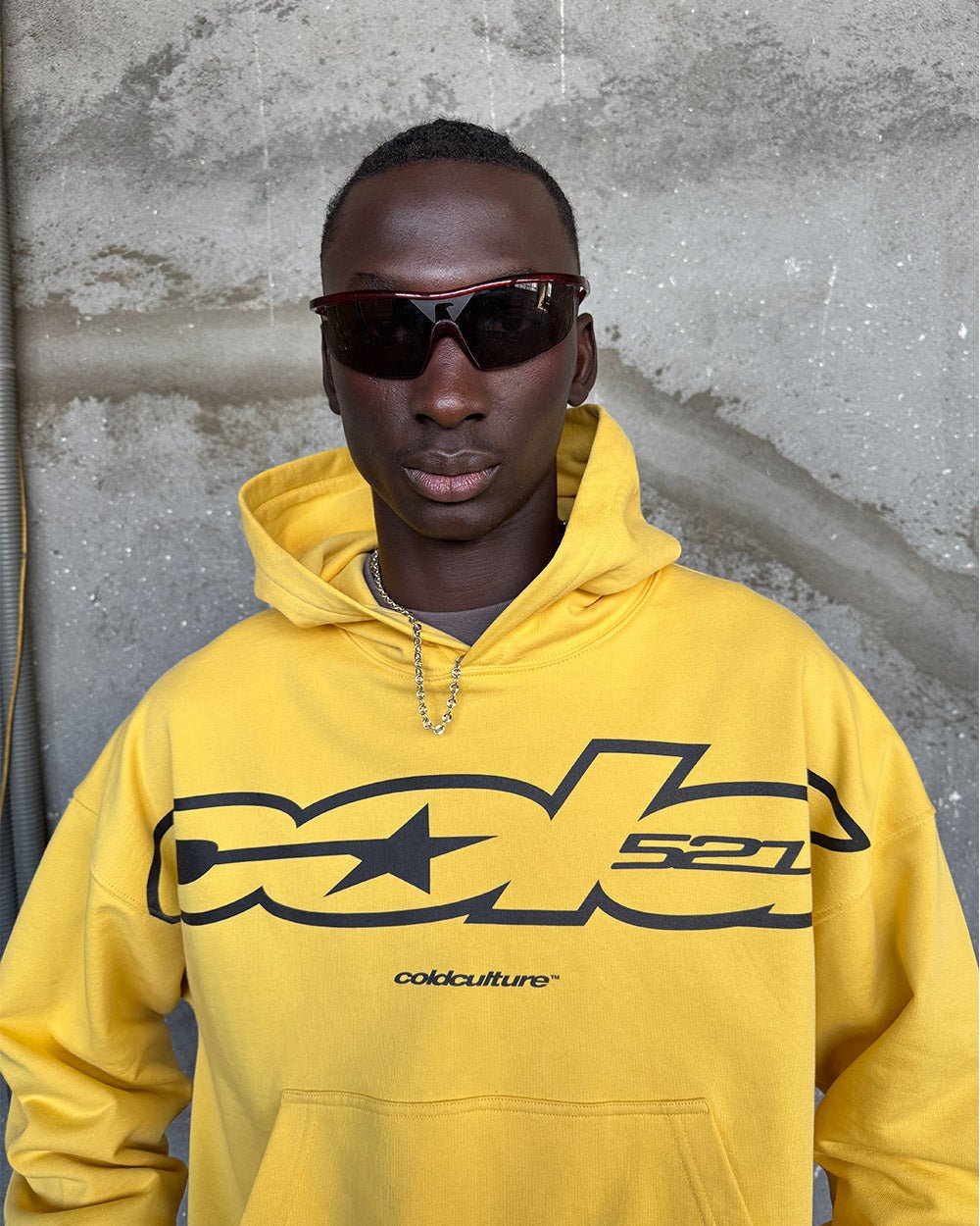 COLD 521 HOODIE AMARILLO