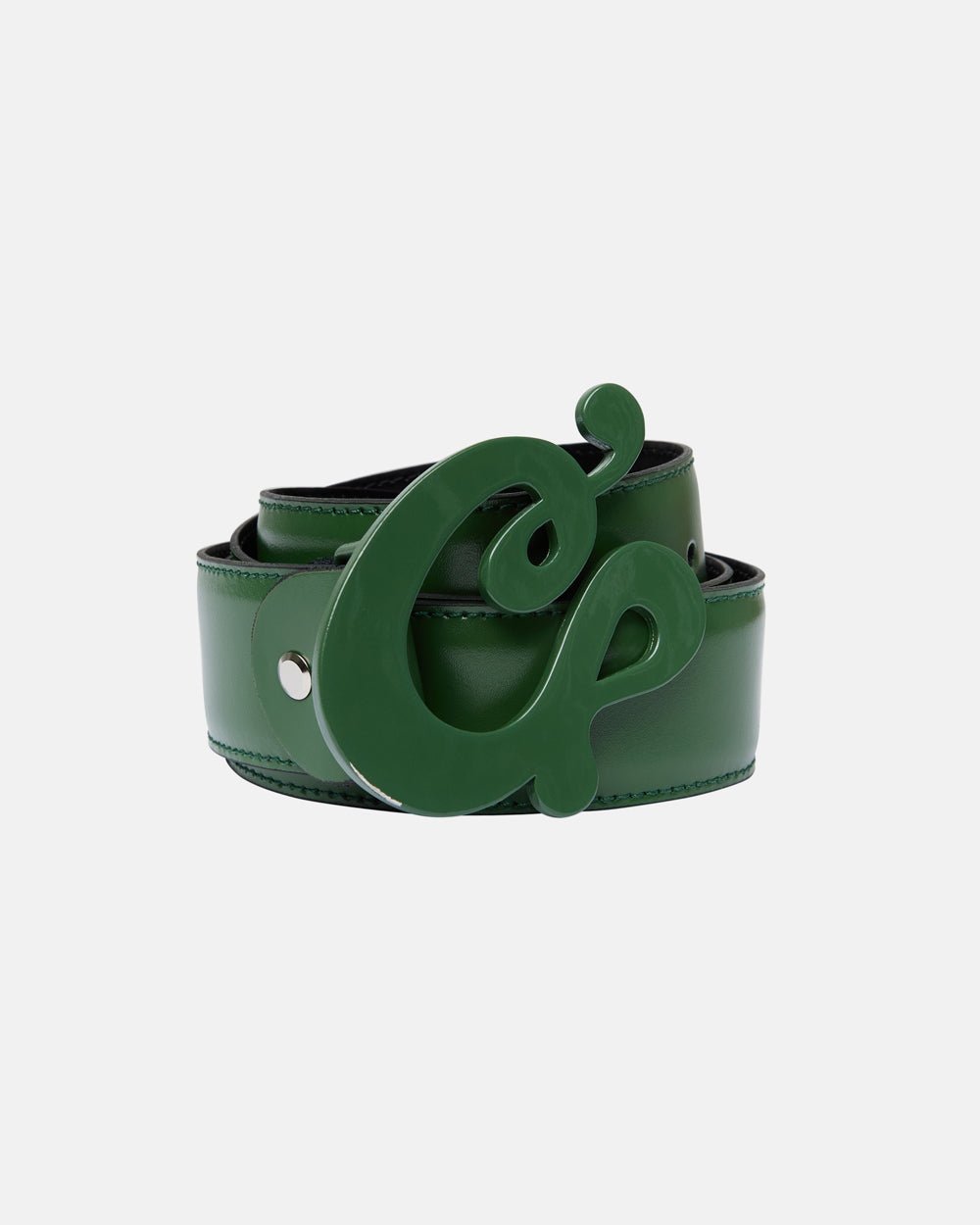 C CURL CINTURÓN DE CUERO VERDE