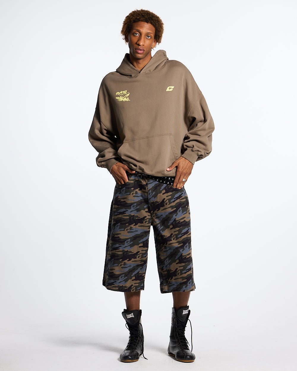 PANTALONES CORTOS CAMO FORCE CAMO VERDE