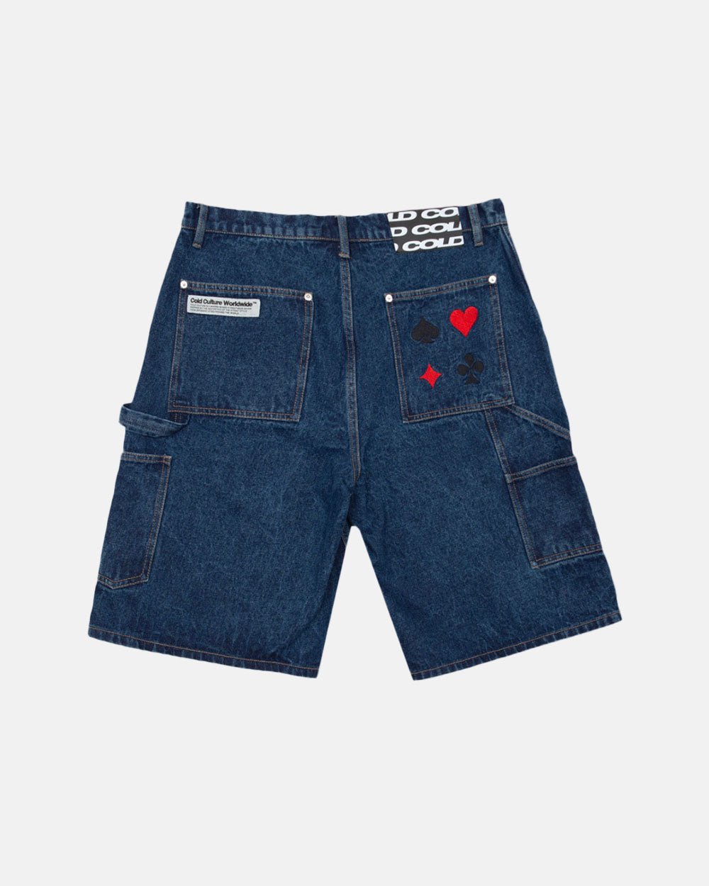 PANTALONES CORTOS V1 CARPENTER DENIM OSCURO