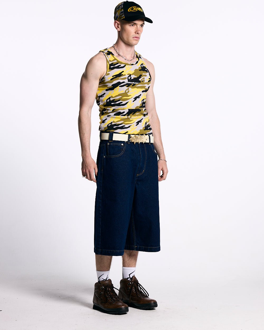 PANTALONES CORTOS DE VAQUERO AZUL