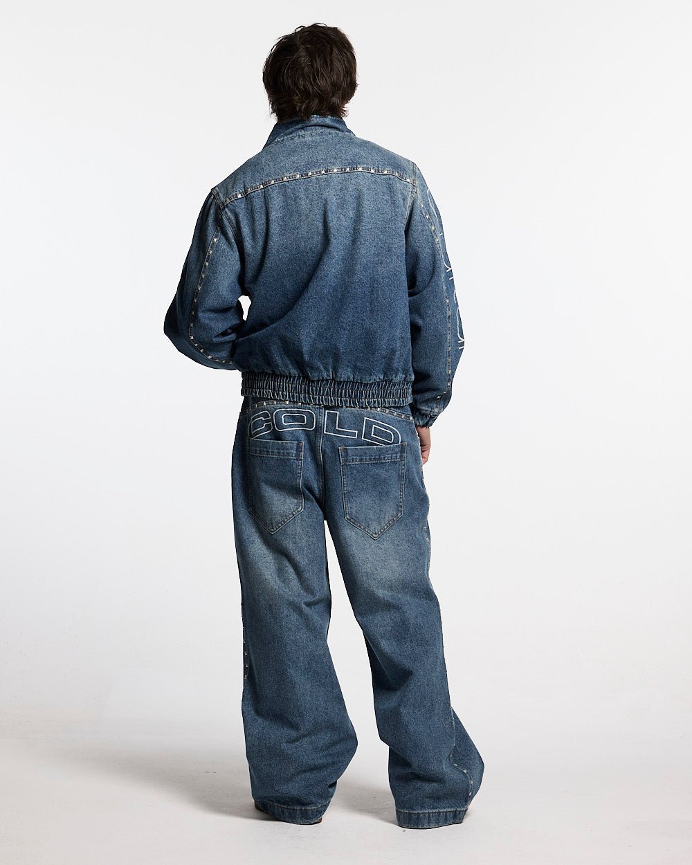 PANTALONES DE DENIM 2010 AZUL DENIM