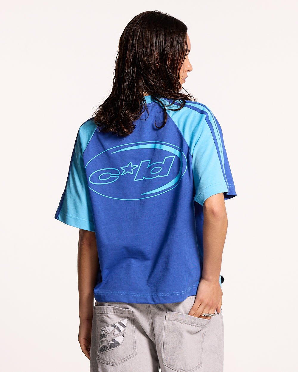 COMBO TEE AZUL