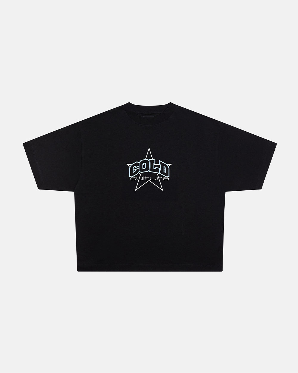 CAMISETA NEGRO DESDE EL FRÍO HASTA LAS ESTRELLAS