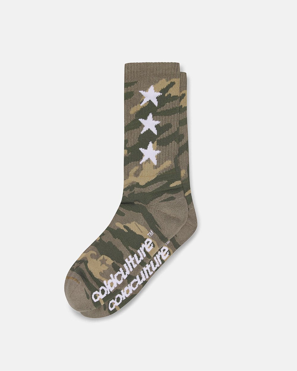 CALCETINES CAMO VERDE OSCURO