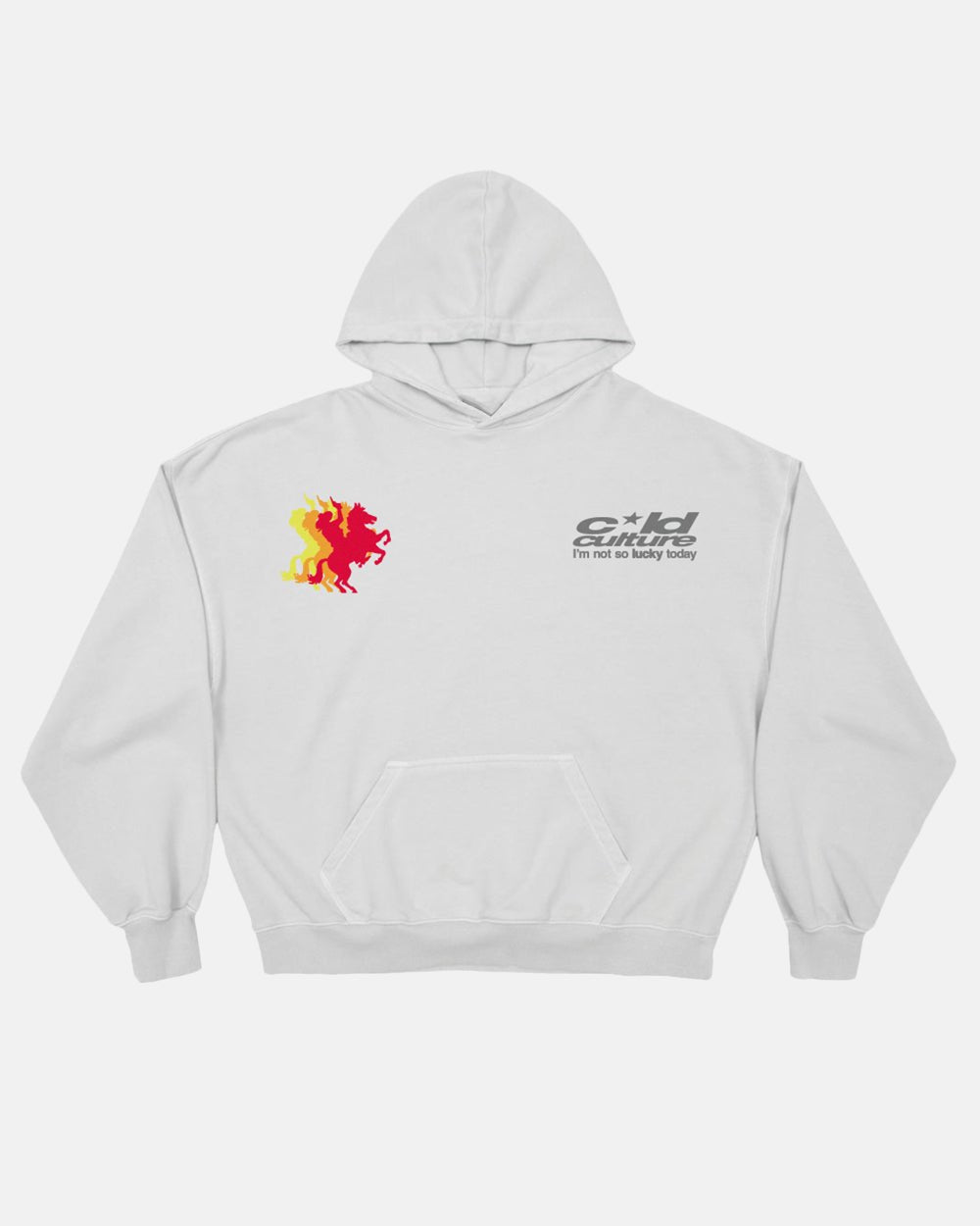 COWBOY HOODIE COOL GREY