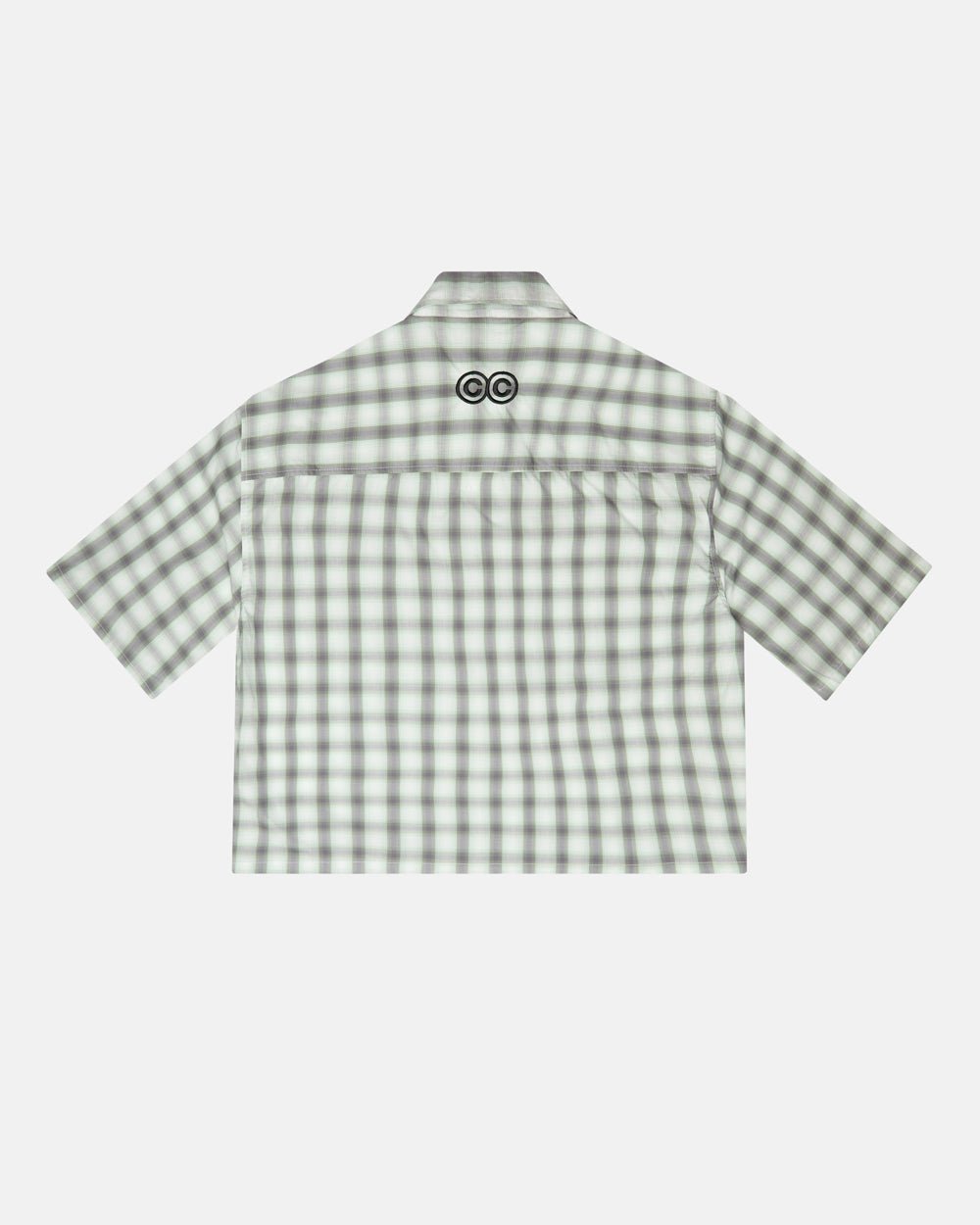 CAMISA DE UNA BOLSILLO VERDE DESFOCO