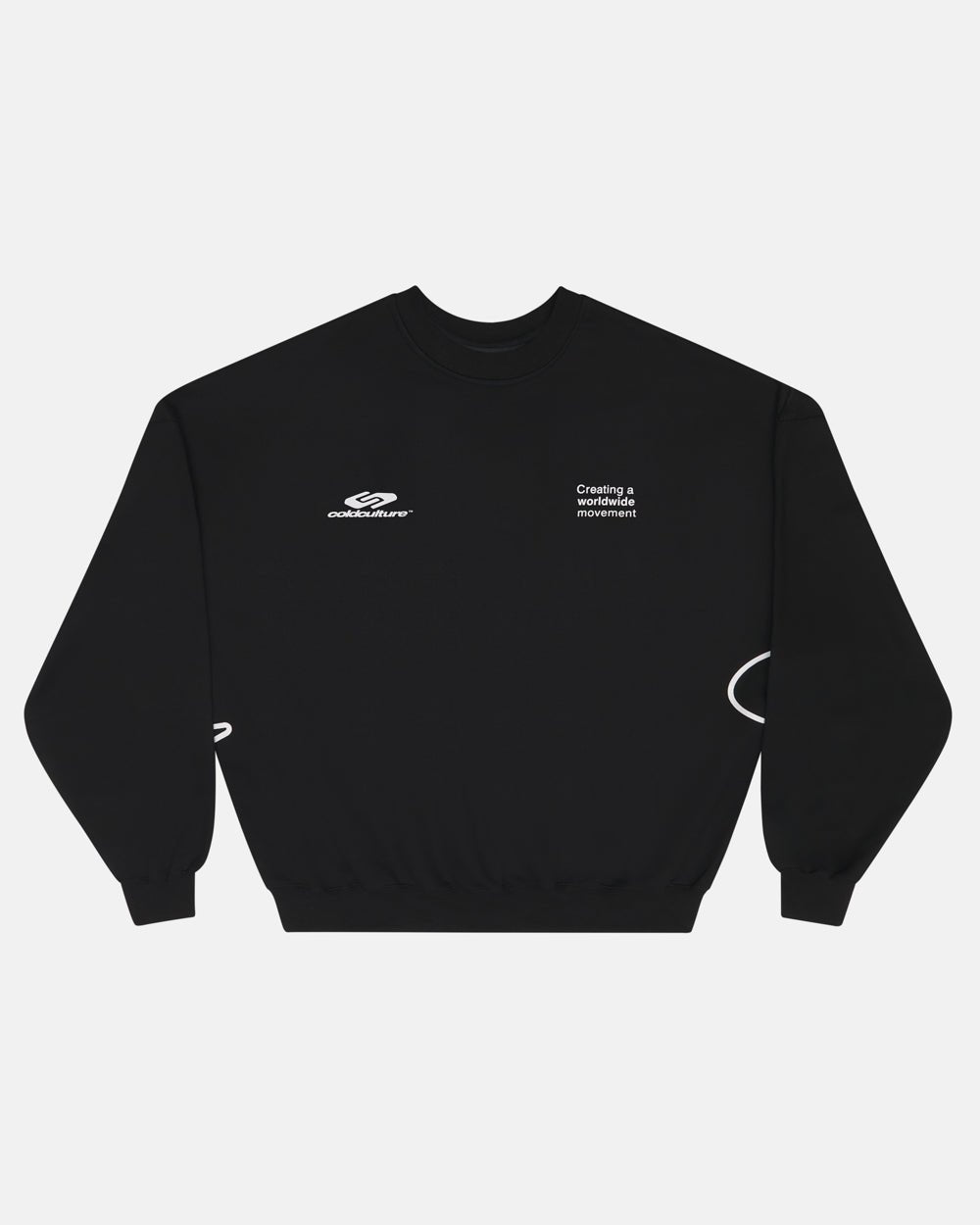 DEFENSE CREWNECK NEGRO