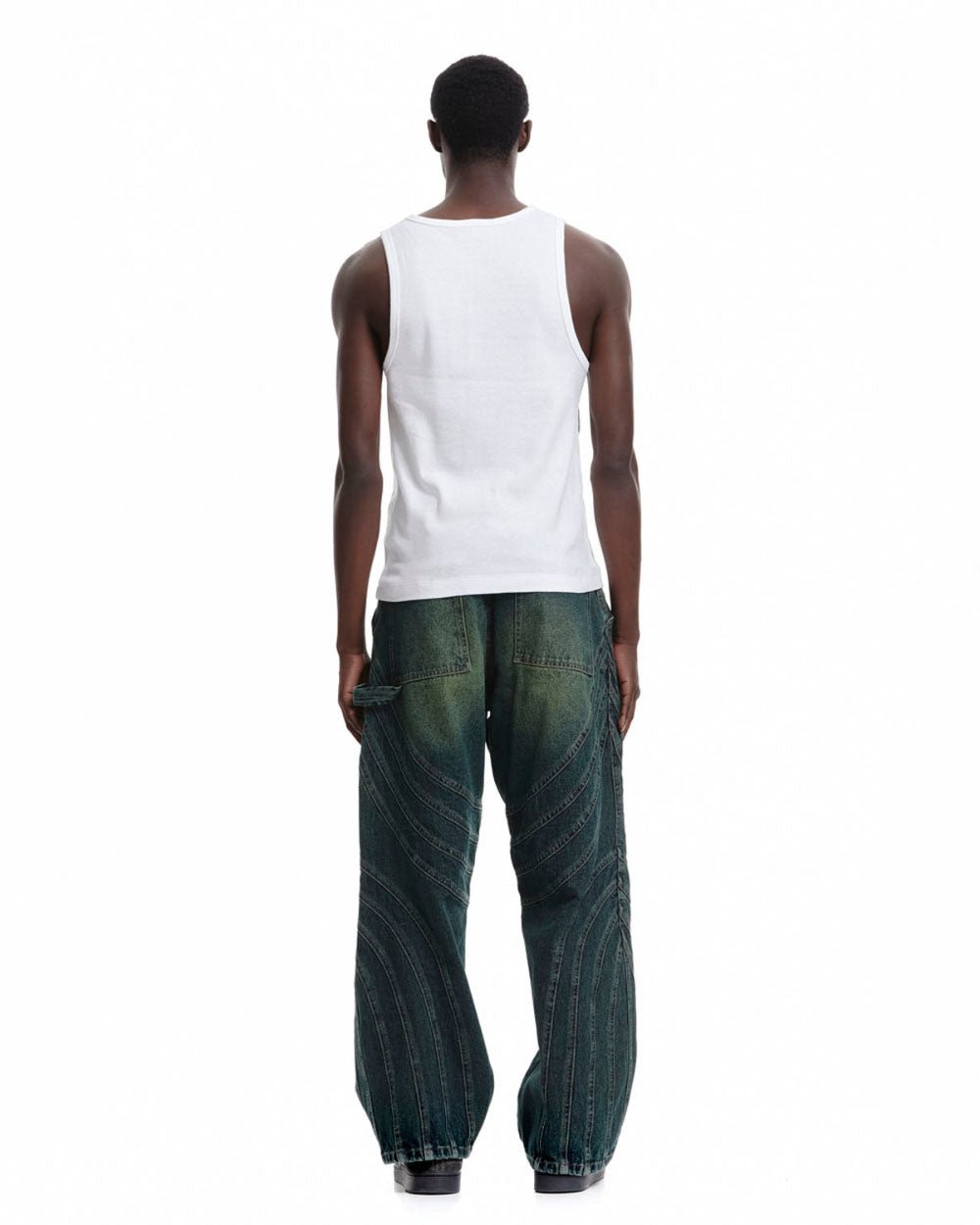 PANTALONES V1 MAZE VERDE DENIM