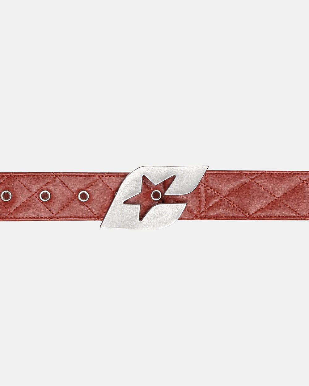 CINTURÓN DE CUERO DE ALTA CALIDAD ROJO