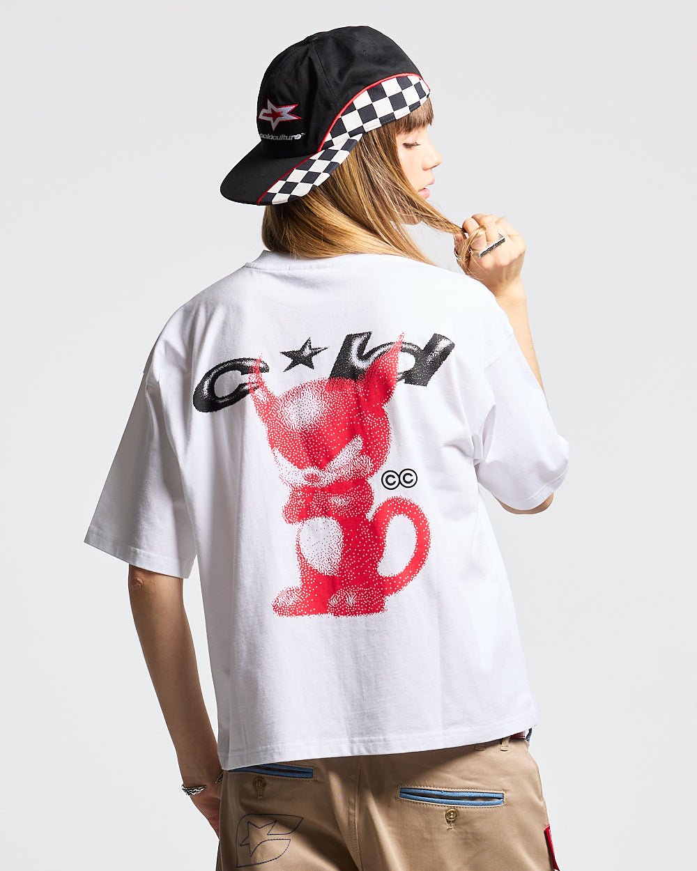 DEMON TEE BLANCO