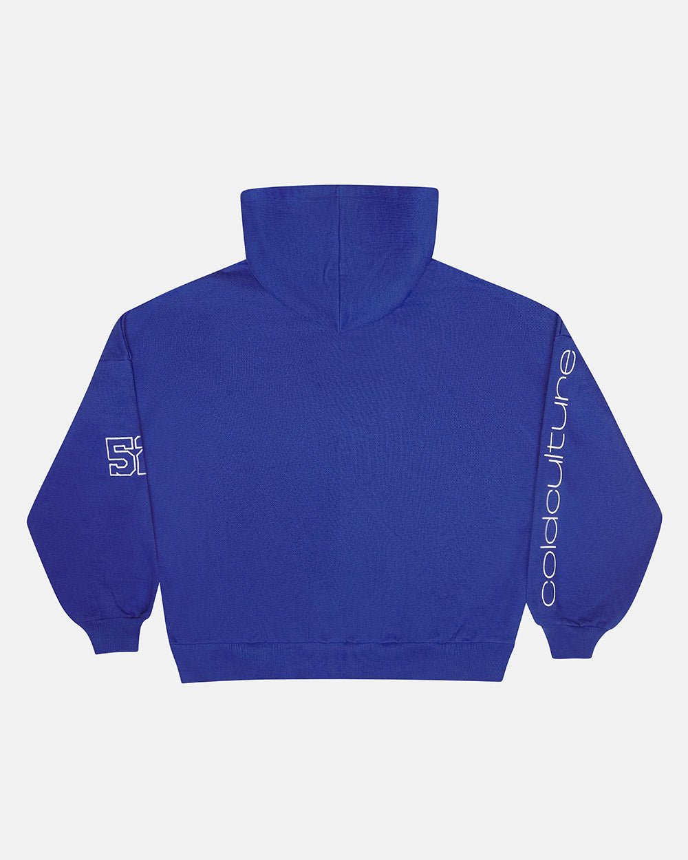 PRESTIGE ZIP HOODIE AZUL Y BLANCO