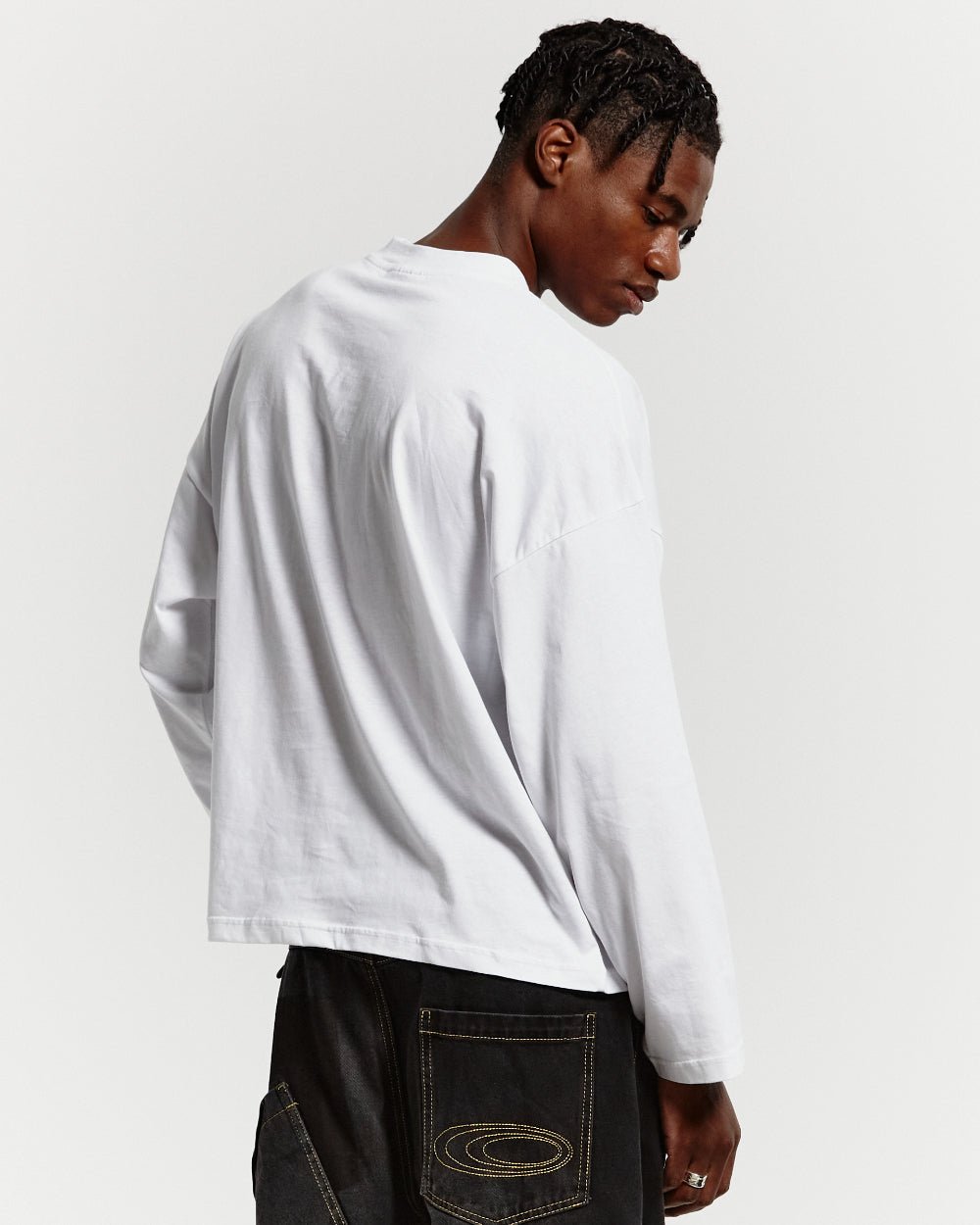 CAMISETA DE MANGA LARGA IM TOO COLD BLANCA