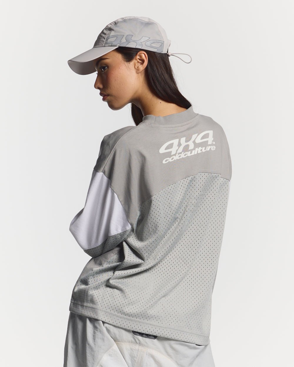 THUNDER CAMISETA LARGA GRIS CLARO