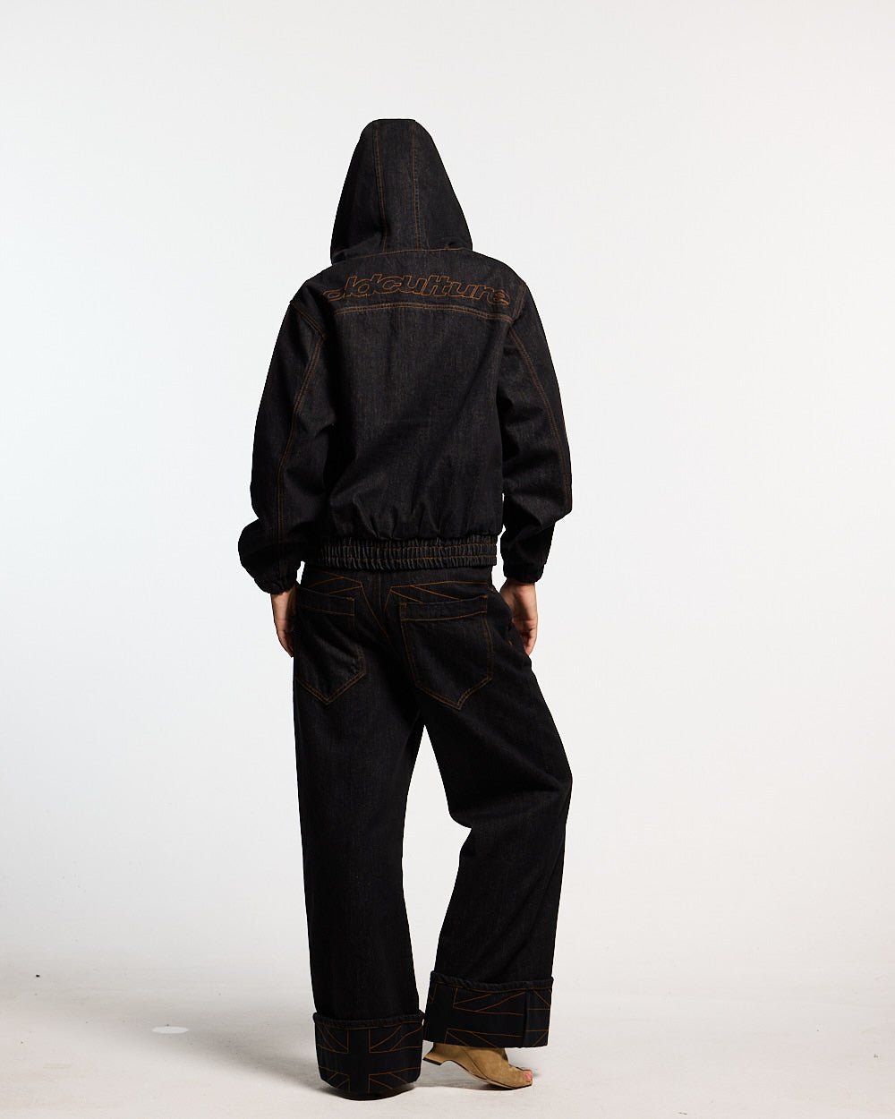 PANTALONES TOP BOY NEGRO DENIM