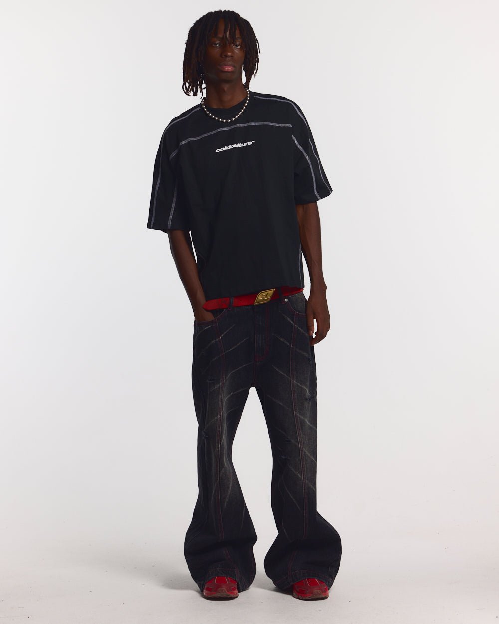 CAMISETA ROLLER NEGRO