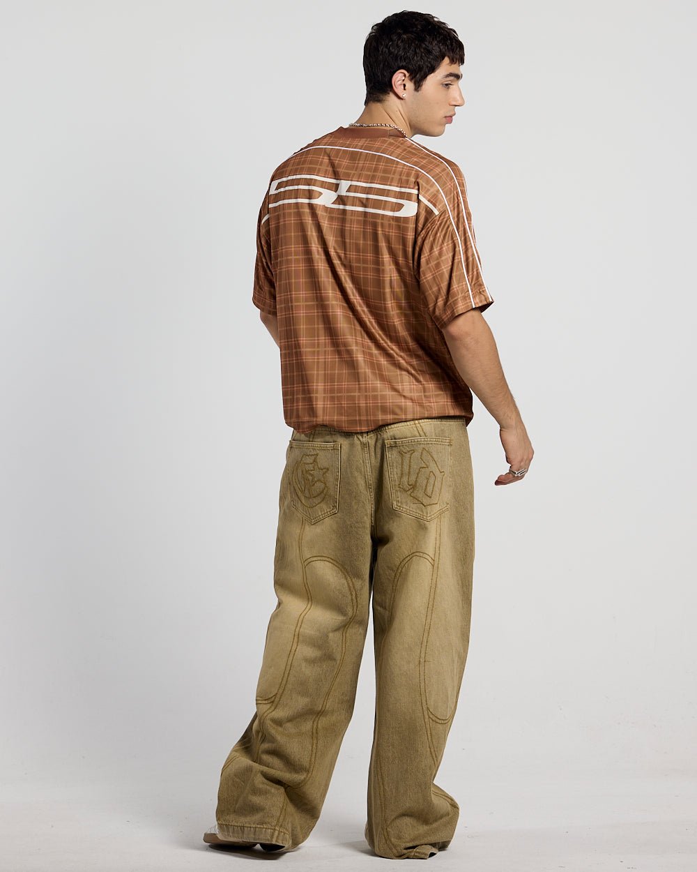 CAMISA HIGHLANDS PLAID BEIGE