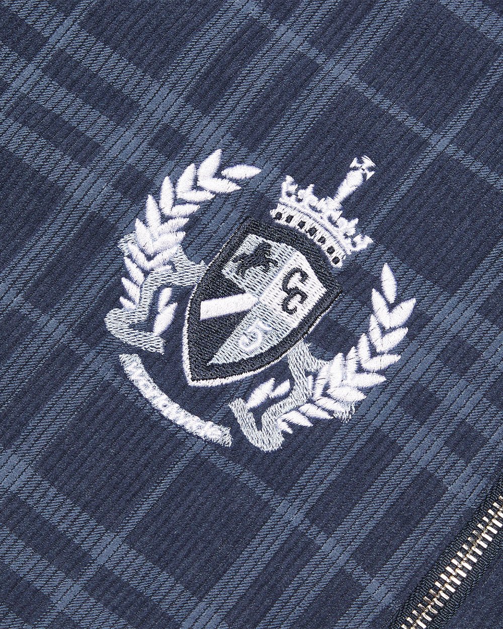 POSH ZIP HOODIE AZUL MARINO
