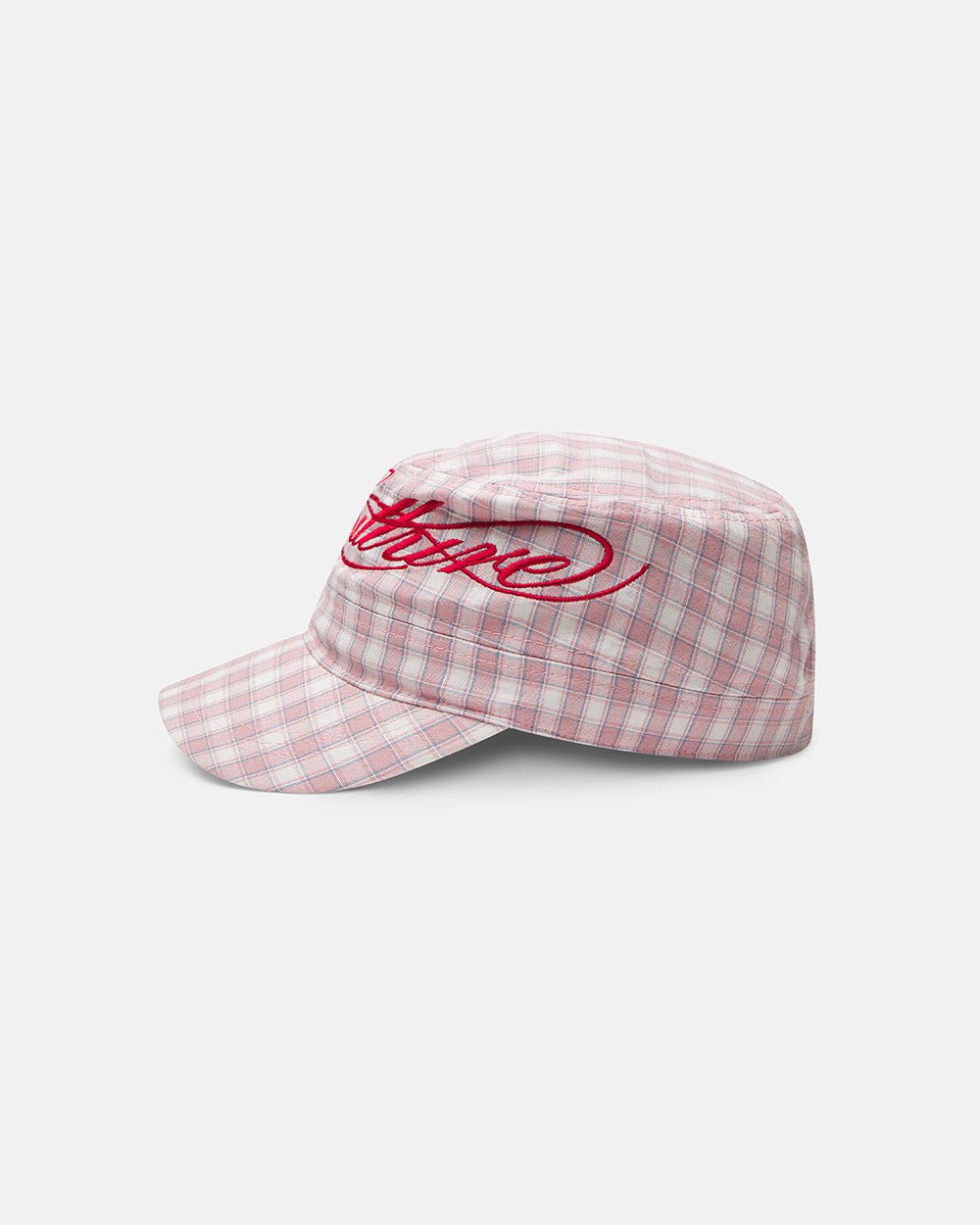 GORRO DE TELA ROSA