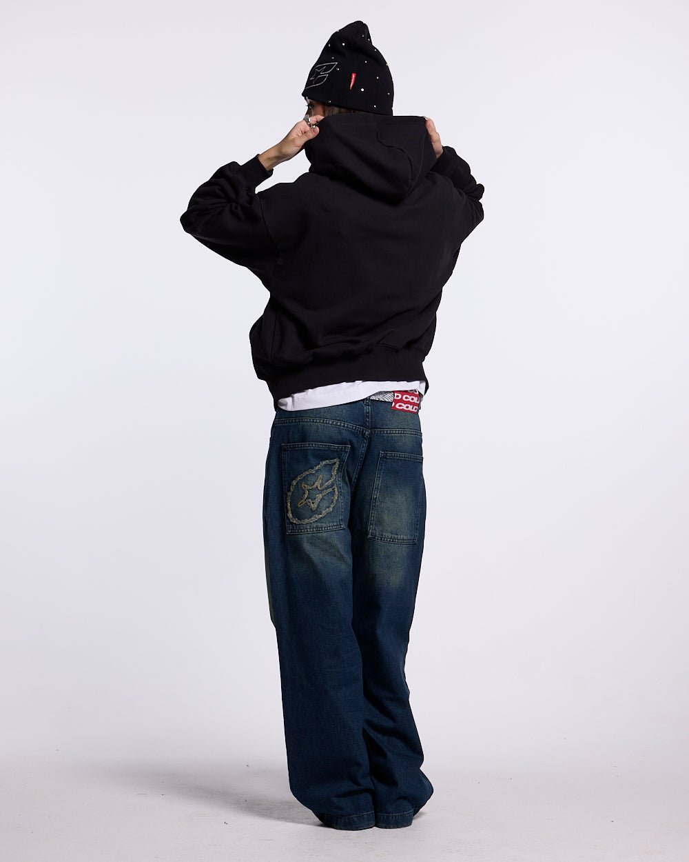 CHALECO CON CAPIZ DE ZIP DRIVEN NEGRO