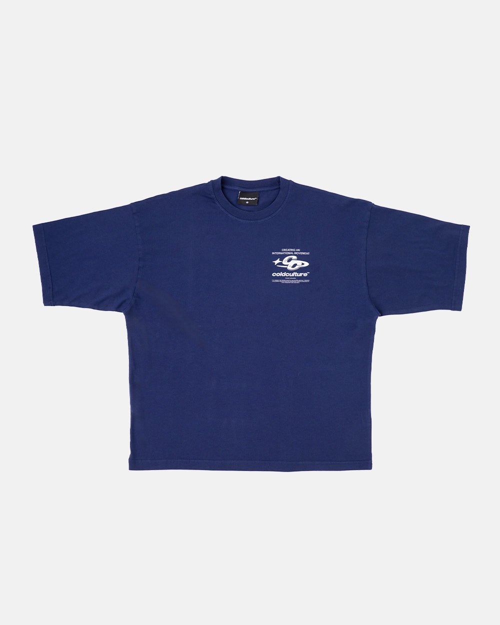 CAMISETA BRILLANTE AZUL COSMICO