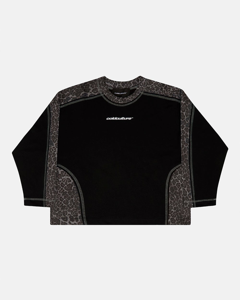 CAMISETA LARGA NEGRO