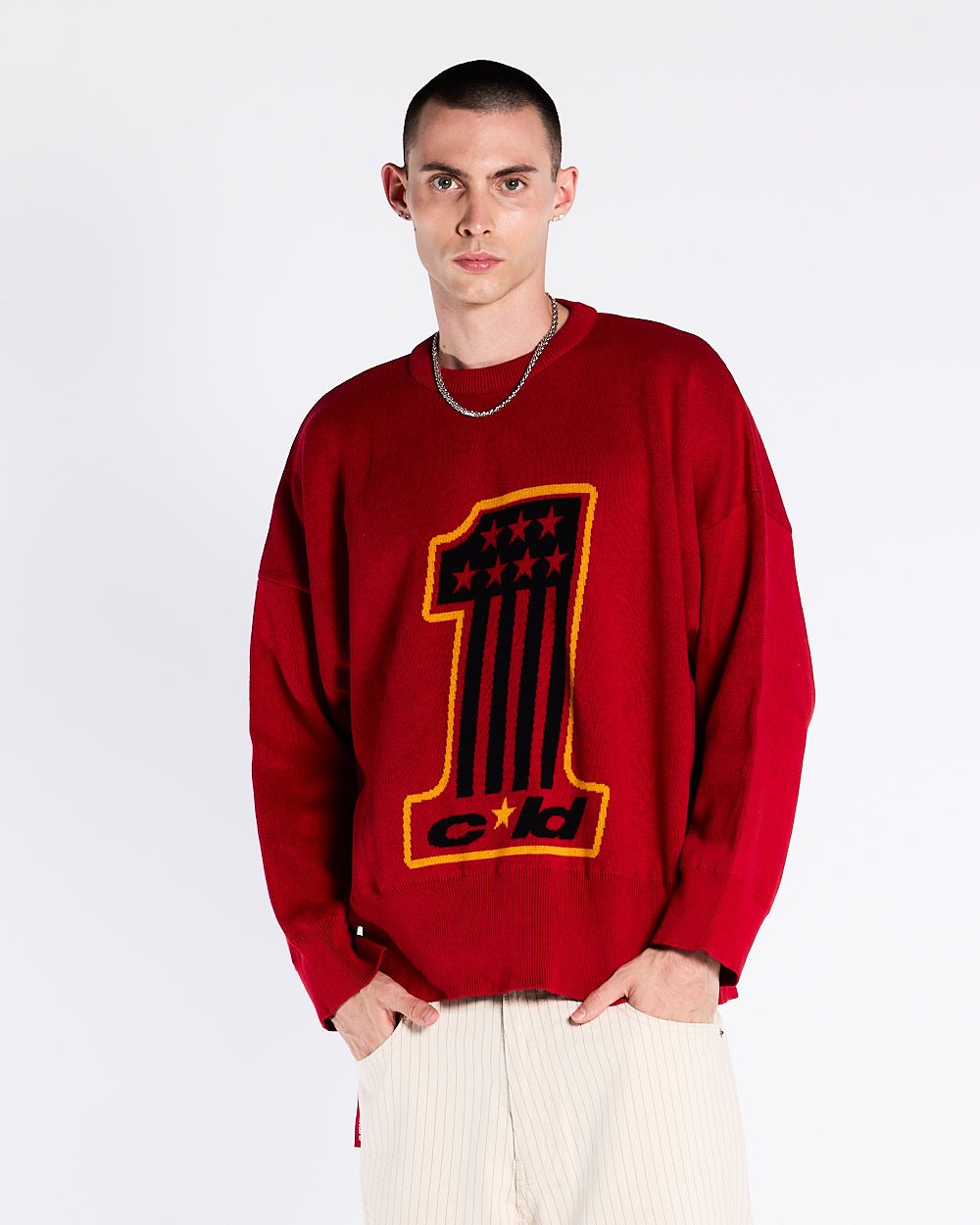 CHAMPIONS CLUB KNIT ROJO VIVIDO CHAMPIONS CLUB KNIT ROJO VIVIDO